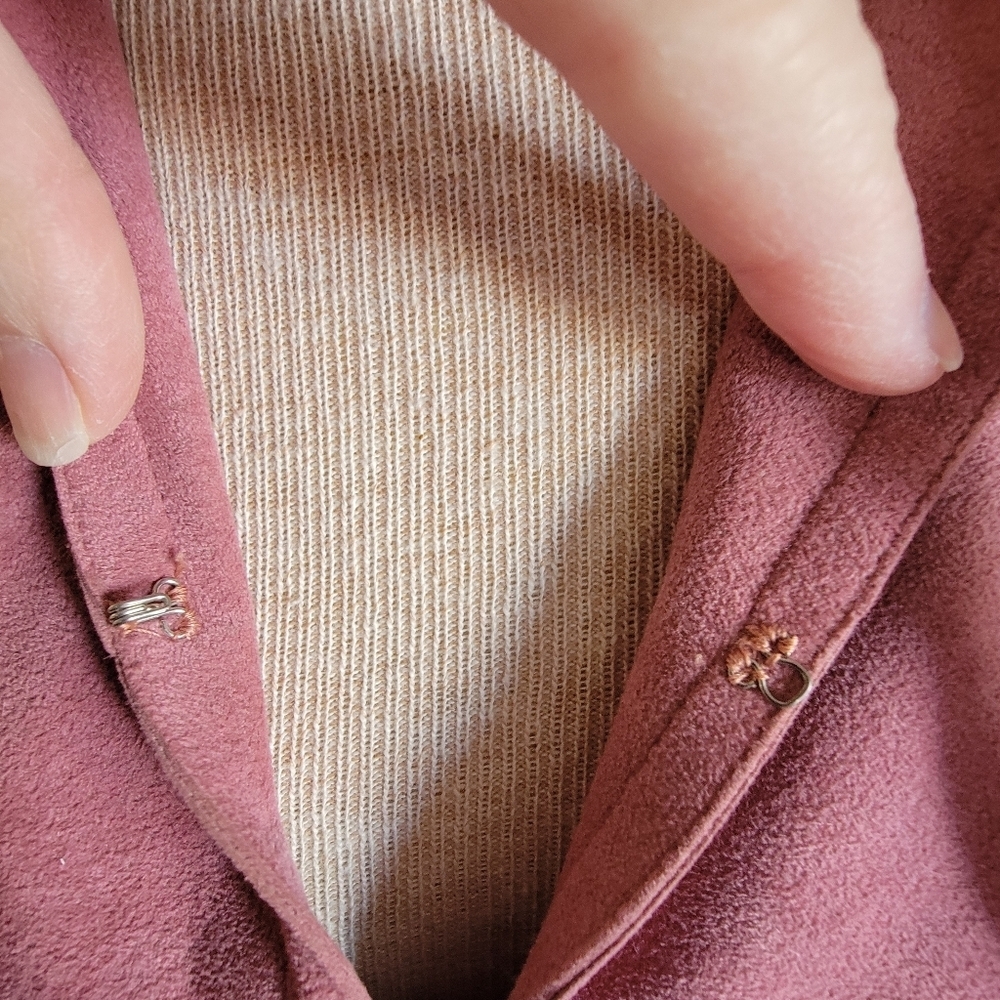 Vintage Russella Haven Suede Dress – Union Made – Mollie Parnis - Picture 8 of 12